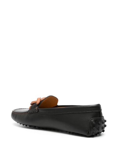 Tod's City Gommino leather loafers - Black
