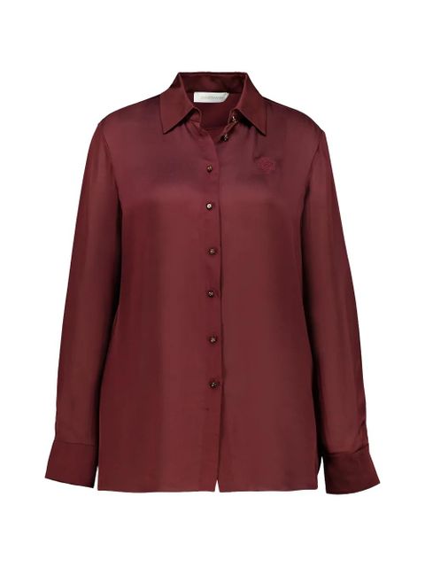 ZIMMERMANN Luna embroidered-detail buttoned shirt - zdjęcie produktu nr 1