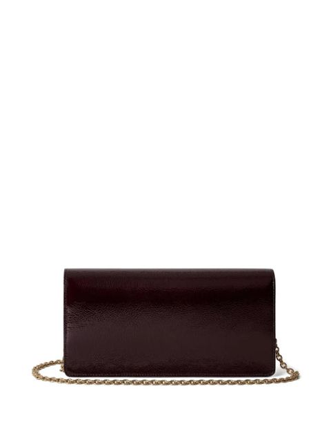 Mulberry Darley chain-strap turn-lock clutch bag - Purple - zdjęcie produktu nr 2