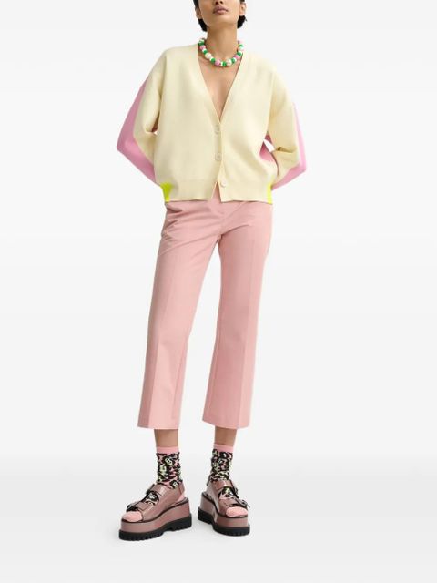 Essentiel Antwerp colourblock embroidered cardigan - Neutrals - zdjęcie produktu nr 2