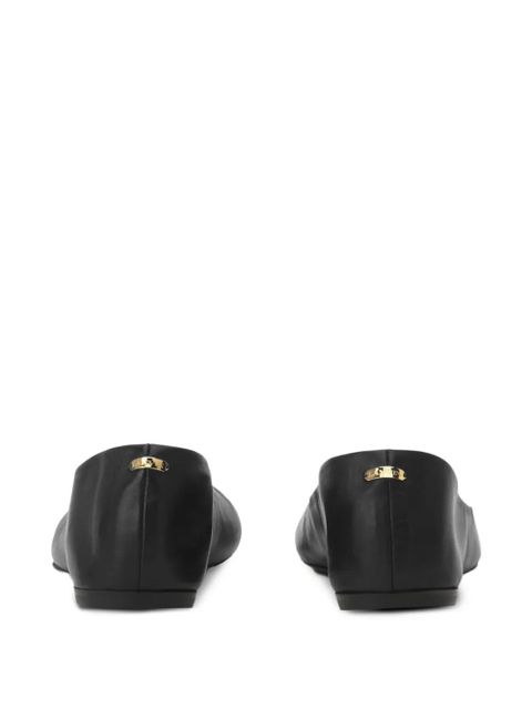 Lanvin leather ballet flats - Black