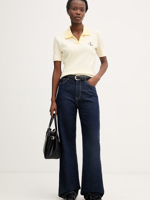 Calvin Klein Jeans polo damskie - zdjęcie produktu nr 1