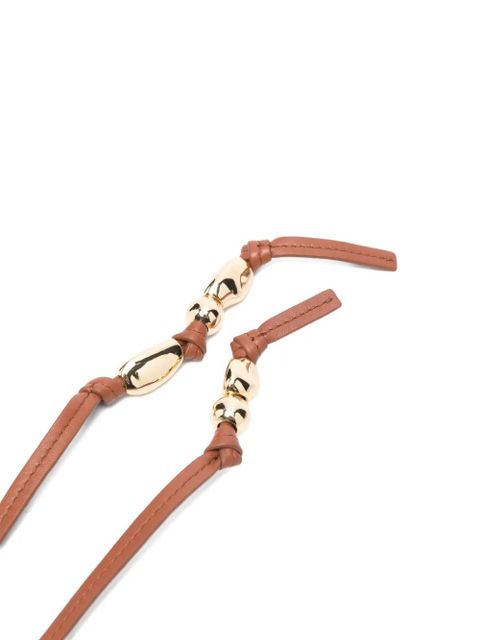ZIMMERMANN foam pebbles wrap leather belt - Brown - zdjęcie produktu nr 2