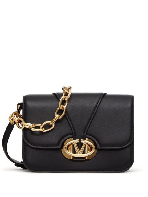 Valentino Garavani small VLogo O'Clock shoulder bag - Black - zdjęcie produktu nr 1