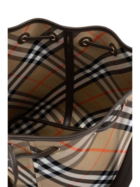 Burberry Vintage Check bucket shoulder bag - Neutrals - zdjęcie produktu nr 2