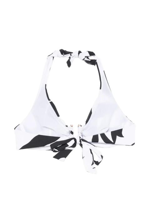 Max Mara Avena floral knot bikini top - White - zdjęcie produktu nr 2