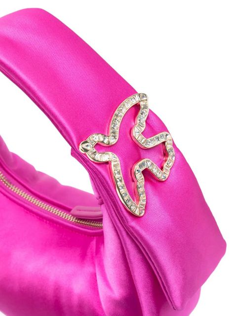 PINKO Vibu hobo satin-finish bag