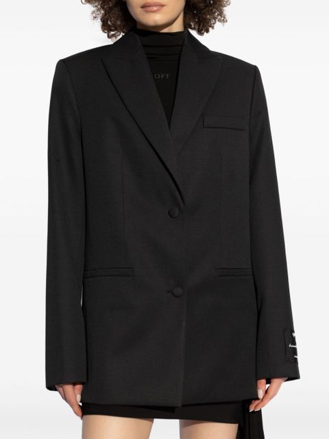 Off-White wool blazer - Black