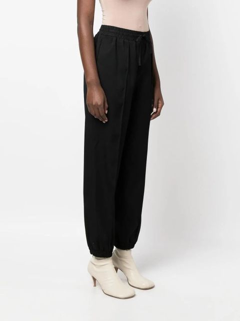 Jil Sander drawstring-fastening waist trousers - Black - zdjęcie produktu nr 2