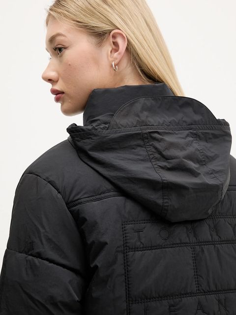 Tommy Jeans kurtka kolor czarny zimowa DW0DW21620