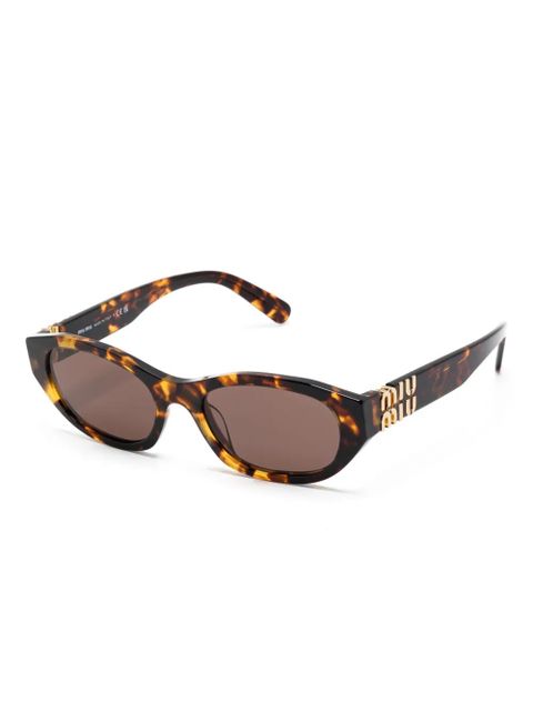 Miu Miu Eyewear 14L60M sunglasses - Brown - zdjęcie produktu nr 2