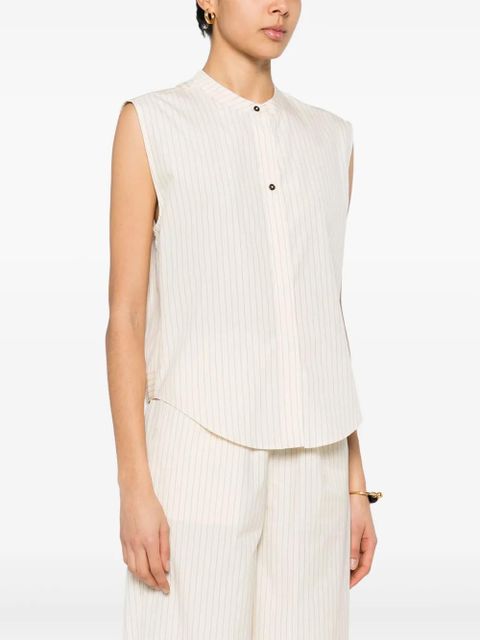 LouLou de Saison Halestripes blouse - Neutrals - zdjęcie produktu nr 2