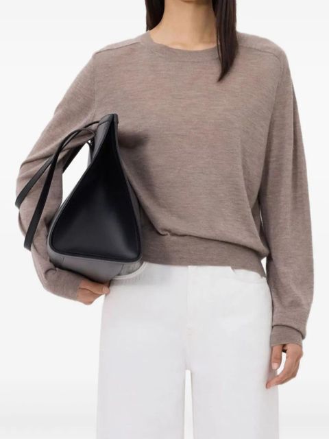 LouLou de Saison crew-neck cashmere sweater - Brown - zdjęcie produktu nr 1