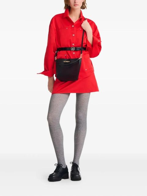 Longchamp extra small Le Roseau bucket bag - Black - zdjęcie produktu nr 2