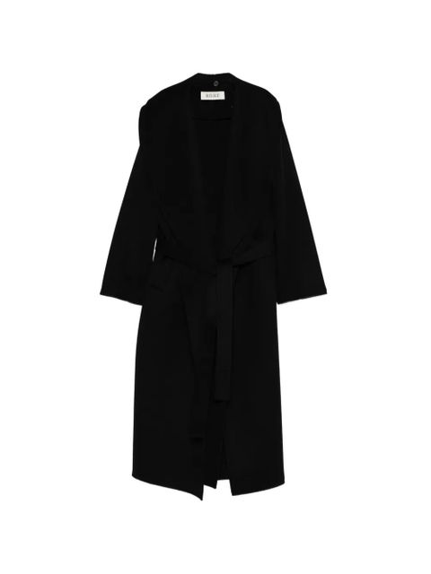 Róhe signature scarf coat - Black - zdjęcie produktu nr 2