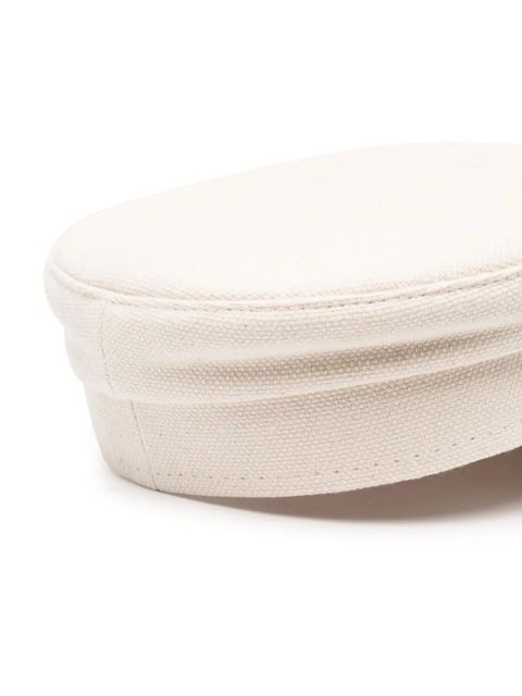 Ruslan Baginskiy embroidered-logo paperboy cap - Neutrals - zdjęcie produktu nr 2