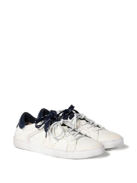 Miu Miu Deco leather sneakers - Neutrals - zdjęcie produktu nr 2