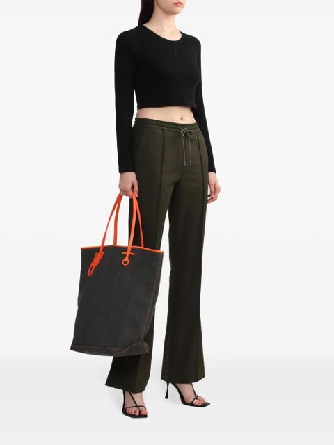 JW Anderson Tall Anchor canvas tote bag - Blue - zdjęcie produktu nr 2