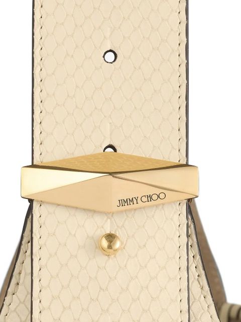Jimmy Choo medium Diamond Hobo leather shoulder bag - Neutrals - zdjęcie produktu nr 2