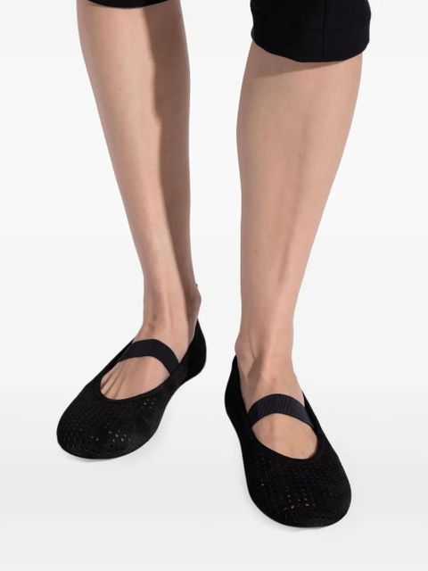 NEOUS Homam perforated ballet flats - Black