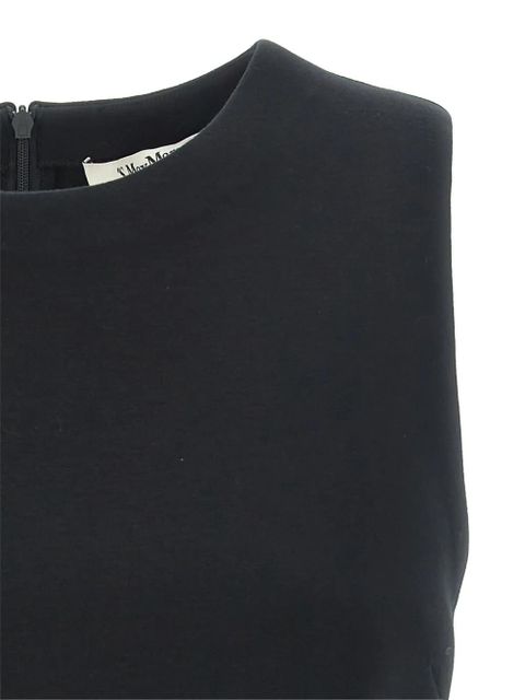 Max Mara Dazzy round-neck zip-back top - Black - zdjęcie produktu nr 2