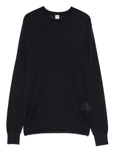 TOTEME crew-neck sweater - Blue - zdjęcie produktu nr 1