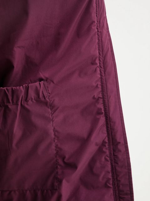 United Colors of Benetton kurtka puchowa kolor fioletowy zimowa oversize 22T6DN087