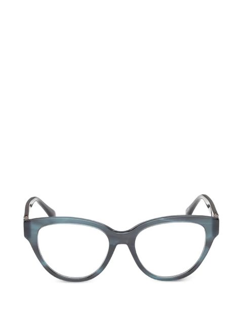 Max Mara Eyewear cat-eye glasses - Blue - zdjęcie produktu nr 1