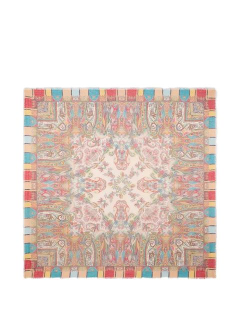 ETRO paisley-foliage scarf - Neutrals - zdjęcie produktu nr 1