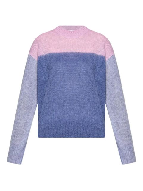 MARANT ÉTOILE Madeline two-tone sweater - Blue - zdjęcie produktu nr 1