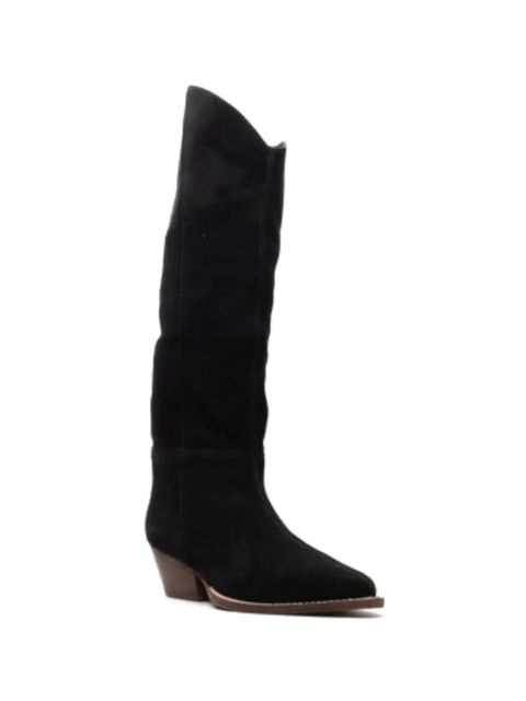 Free People Sway suede boots - Black - zdjęcie produktu nr 2
