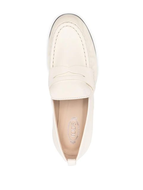 Tod's penny slot loafers - Neutrals