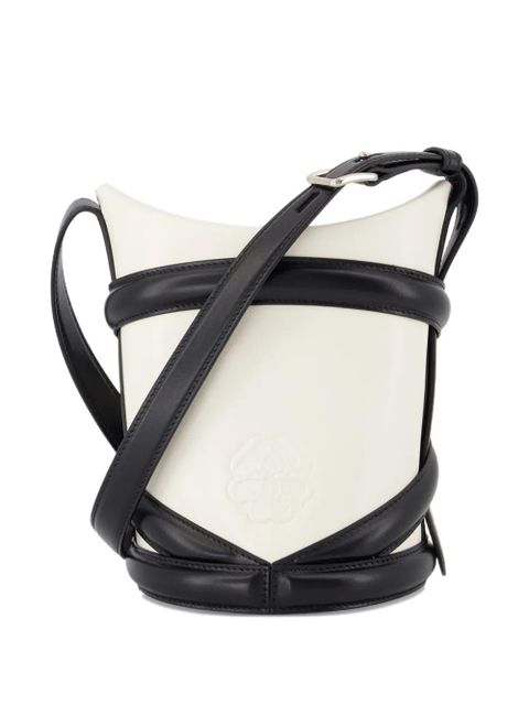 Alexander McQueen The Curve bucket bag - Neutrals - zdjęcie produktu nr 2