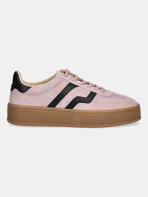 Gant sneakersy zamszowe Cuzmani damskie kolor różowy 31533048
