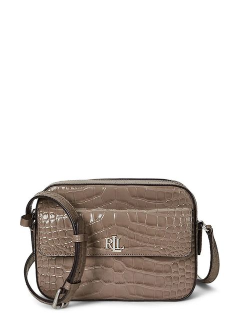 Lauren Ralph Lauren torebka skórzana kolor brązowy 431950824 - zdjęcie produktu nr 1