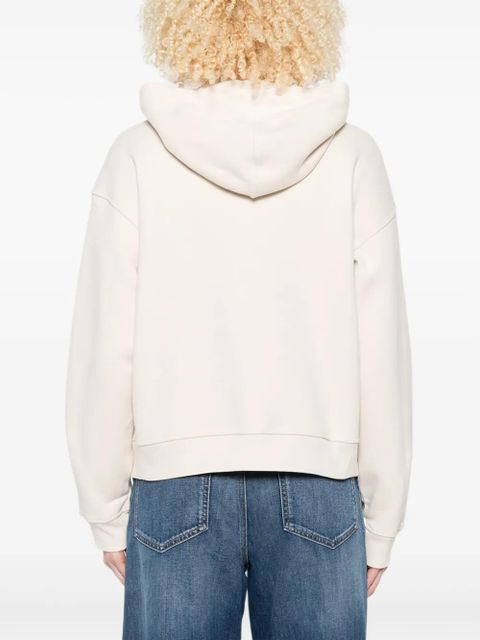 Weekend Max Mara hooded zip-up jacket - Neutrals