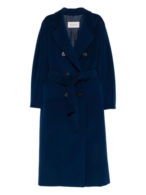 Max Mara buttoned belted double-breasted coat - Blue - zdjęcie produktu nr 1