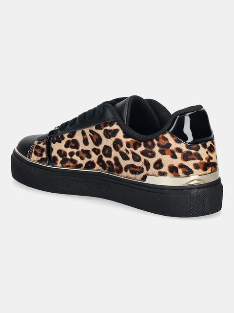 Liu Jo sneakersy skórzane KIKI 01 damskie kolor brązowy BF5063PX163S1937