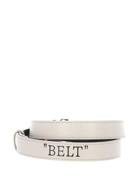 Off-White signature Arrows motif-buckle leather belt - Neutrals - zdjęcie produktu nr 2