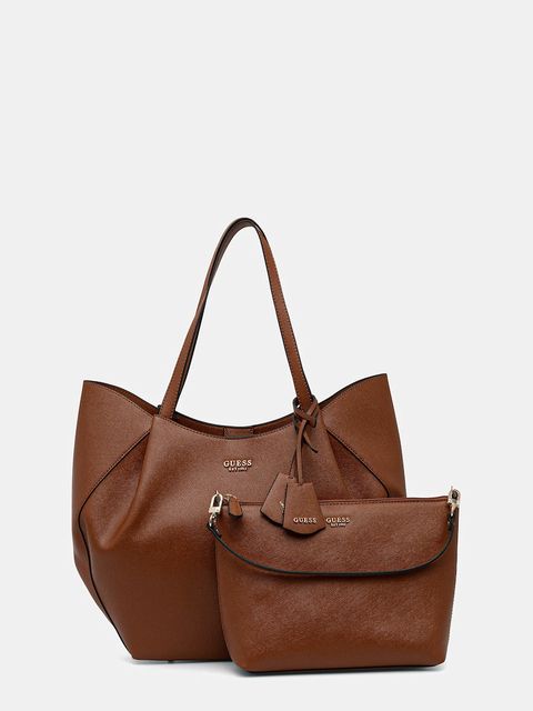 Guess torebka AMORETTE kolor brązowy HWBG78 98240 - zdjęcie produktu nr 1