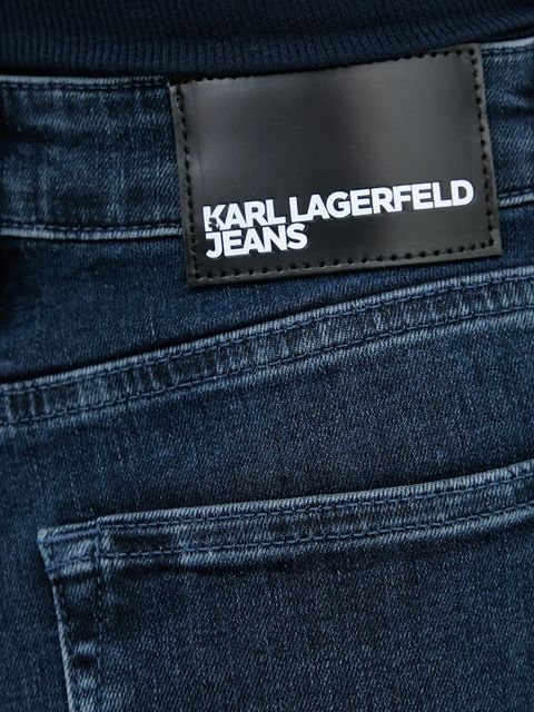 Karl Lagerfeld Jeans jeansy damskie kolor granatowy A4W10025
