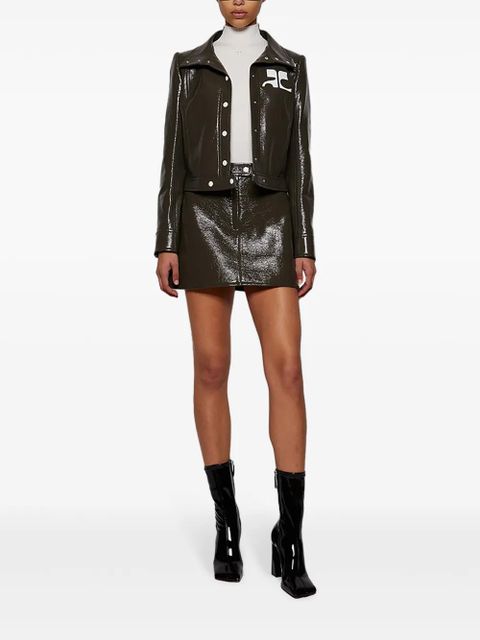 Amina Muaddi 95mm Marine Stretch boots - Black