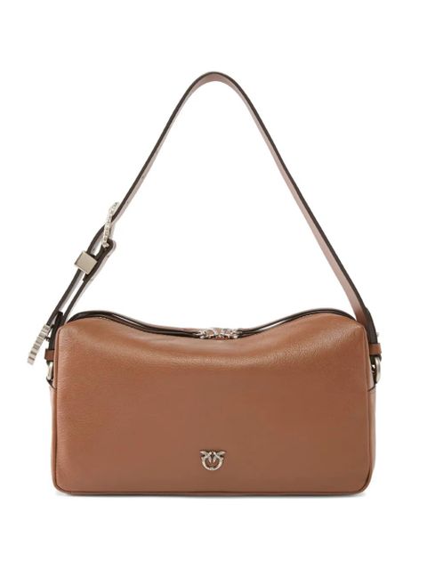 PINKO logo plaque shoulder bag - Brown - zdjęcie produktu nr 1