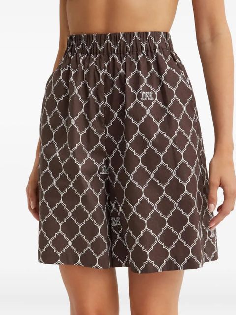 Max Mara Ululato shorts - Brown