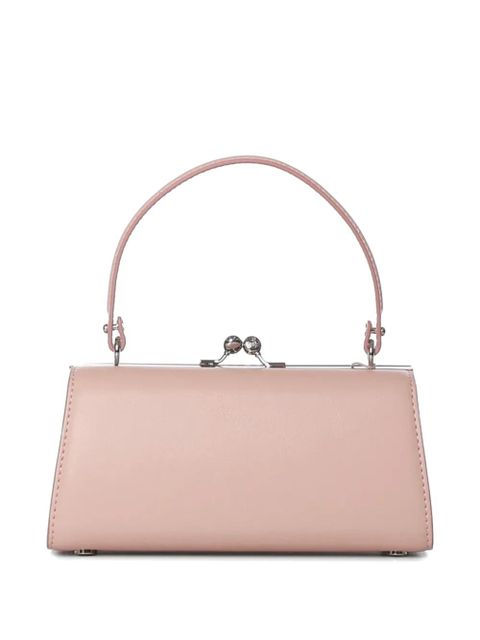 Vivienne Westwood orb clasp leather tote bag - Pink - zdjęcie produktu nr 2