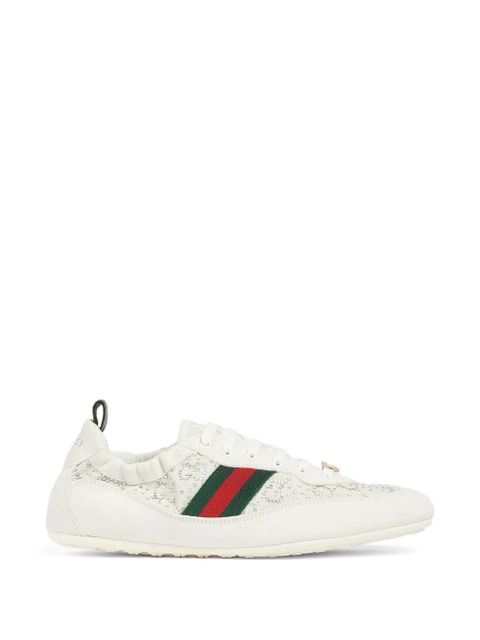 Gucci Shift GG crystal sneakers - Neutrals - zdjęcie produktu nr 1