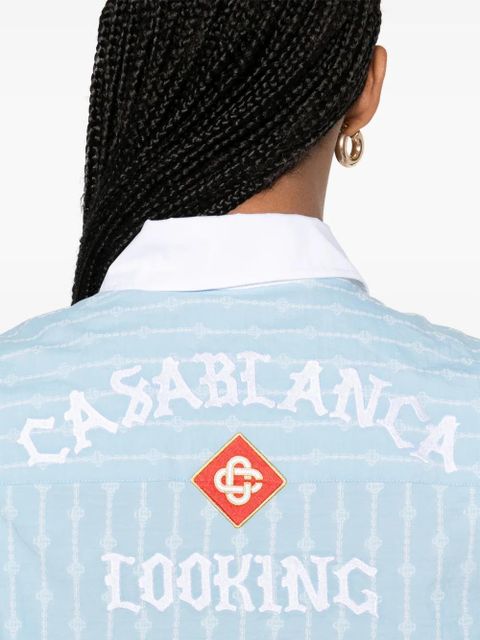 Casablanca Laurel shirt - Blue - zdjęcie produktu nr 2