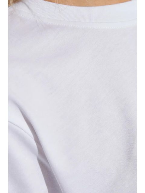 Victoria Beckham slogan-print T-shirt - White