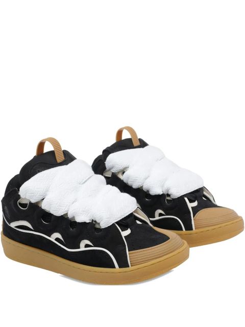 Lanvin Curb lace-up sneakers - Black - zdjęcie produktu nr 2