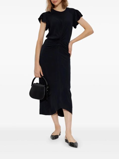 ISABEL MARANT Terena midi dress - Black